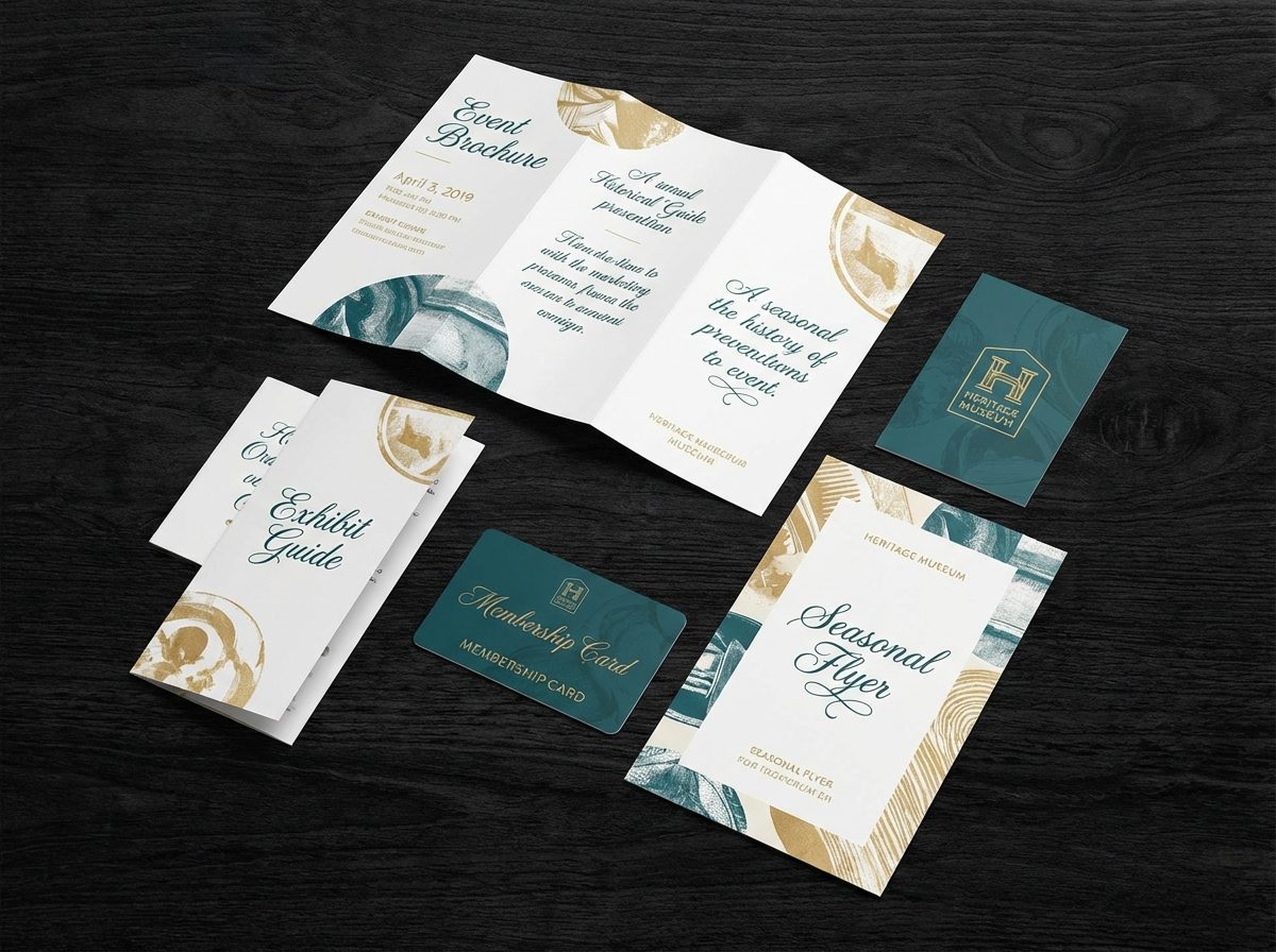 Marketing collateral for Lone Star Heritage Museum